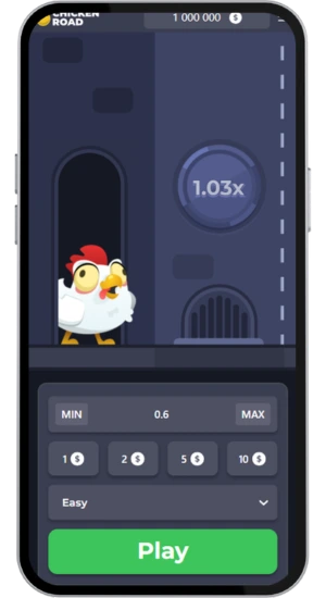 Chicken Road mərc seçimi